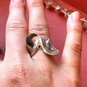 Chunky Italian Silver Ring